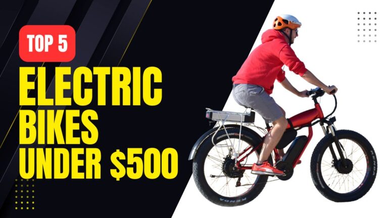 5 Best Affordable Electric Bikes Under $500 on Amazon