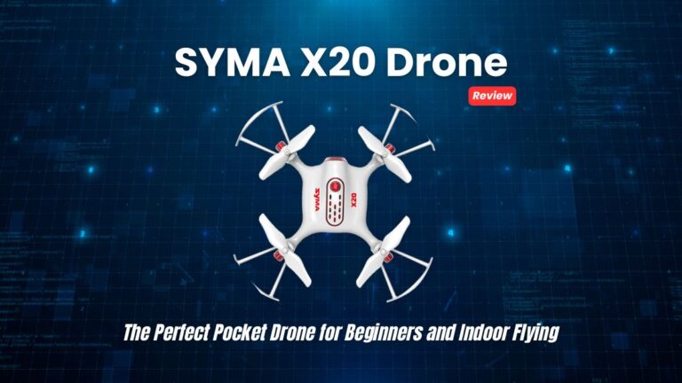 SYMA X20 Drone Review - The Perfect Pocket Drone for Beginners and Indoor Flying