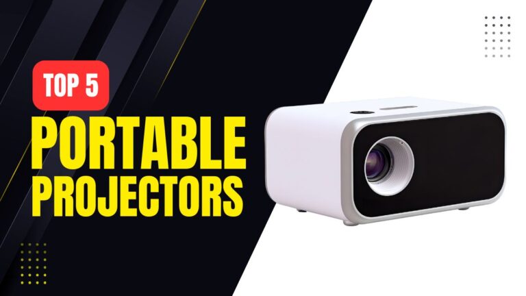 Top 5 Portable Projectors Compact, Bright & Feature-Rich Picks